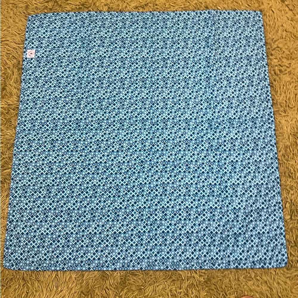 VTG Delta Quilters Guild Quilted Baby Blanket Handmade 1980's Patchwork - Picture 5 of 5